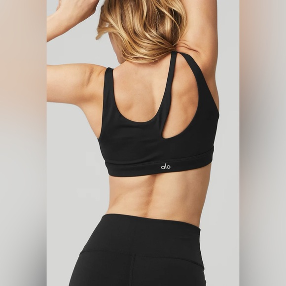 ALO Yoga Other - NWOT Alo Yoga Peak Bra Dust Pink Brown Tones Size S
